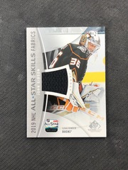 2019-20 SP Game Used All-Star Skills Fabrics Jersey John Gibson #AS-GI Ducks